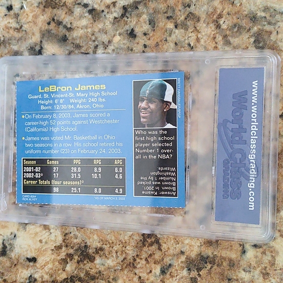 2003 Sports Illustrated for kids #264 Lebron James Rookie - Picture 2 of 2